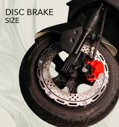 disc brake in ev scooter